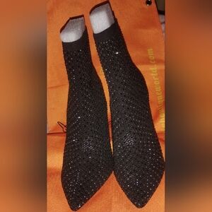Sparkling Black Women's Boots